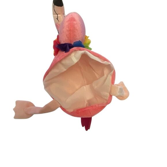 John Waters Christmas Pride LGBQ Pik Plysh Flamingo Hat - Picture 6 of 14